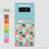 DONUTS WILL MAKE YOU HAPPY - HALF PATTERN