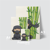 FUNNY NINJA - BAMBOO