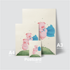 PIG COUPLE - SUPER HERO