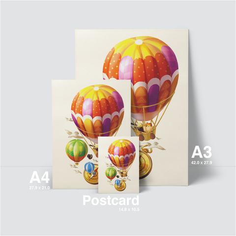 COLORFUL BALLOON - COMPASS
