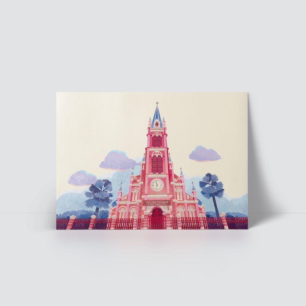 COLORFUL BOARDING PASS - NHÀ THỜ TÂN ĐỊNH