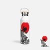 KOI - BLACK FISH AND RED SUN