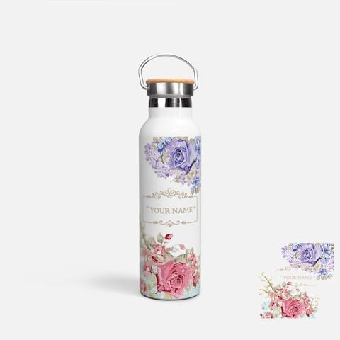 FLORAL - PINKY & VIOLET ROSES