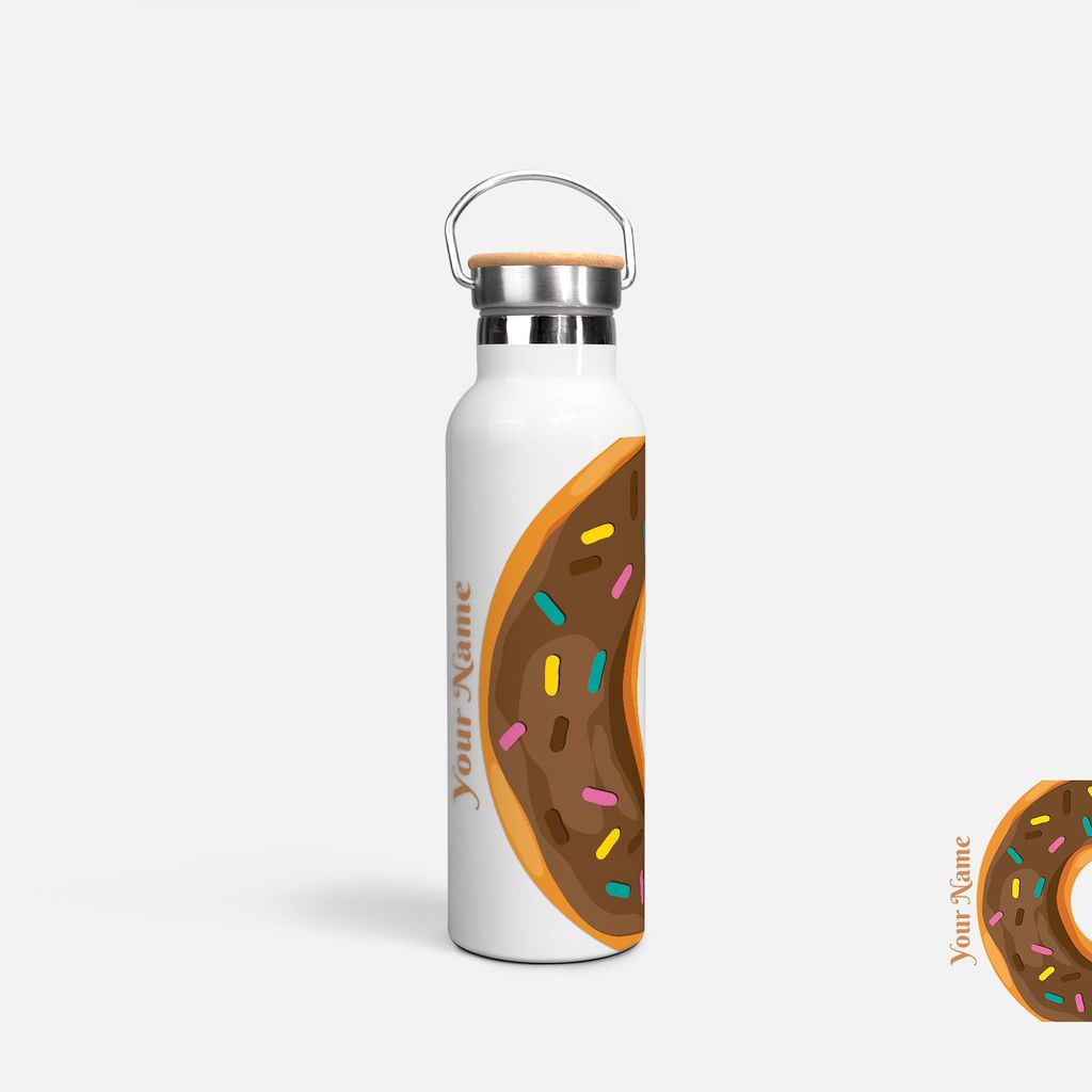 DONUTS WILL MAKE YOU HAPPY - CHOCOLATE DONUT