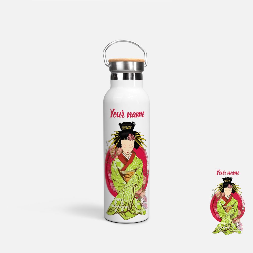 GEISHA - GREEN KIMONO