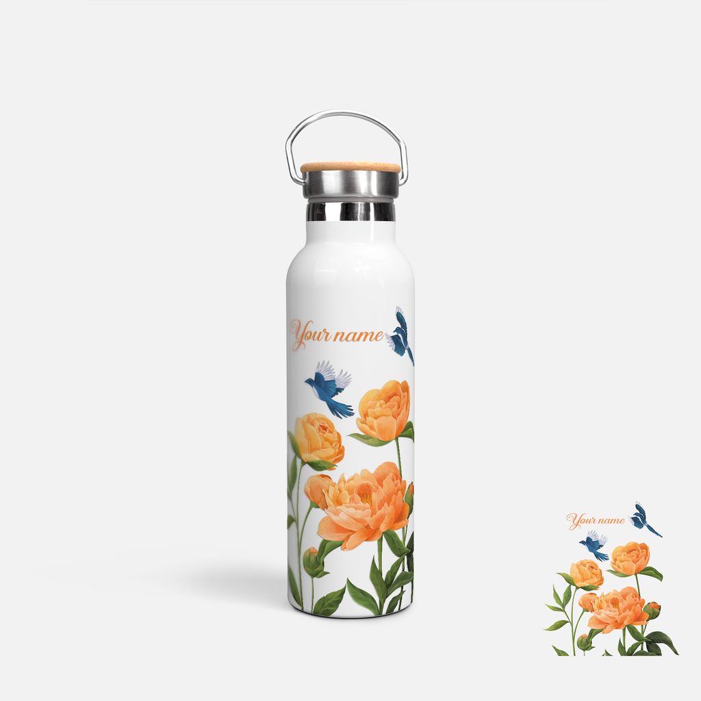 THE FLOWER OF LOVE - ORANGE PEONY