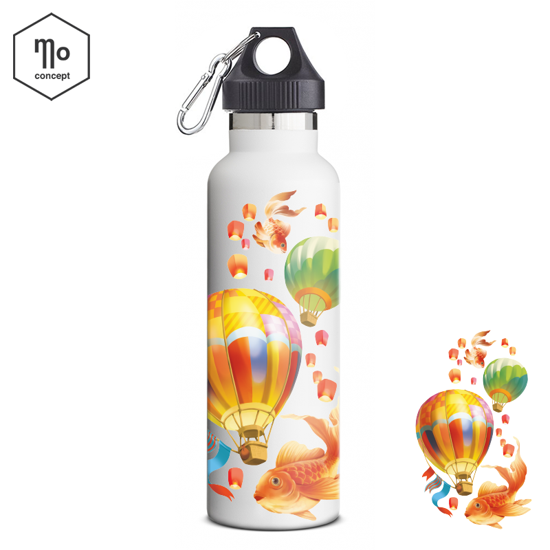 COLORFUL BALLOON - GOLD FISH