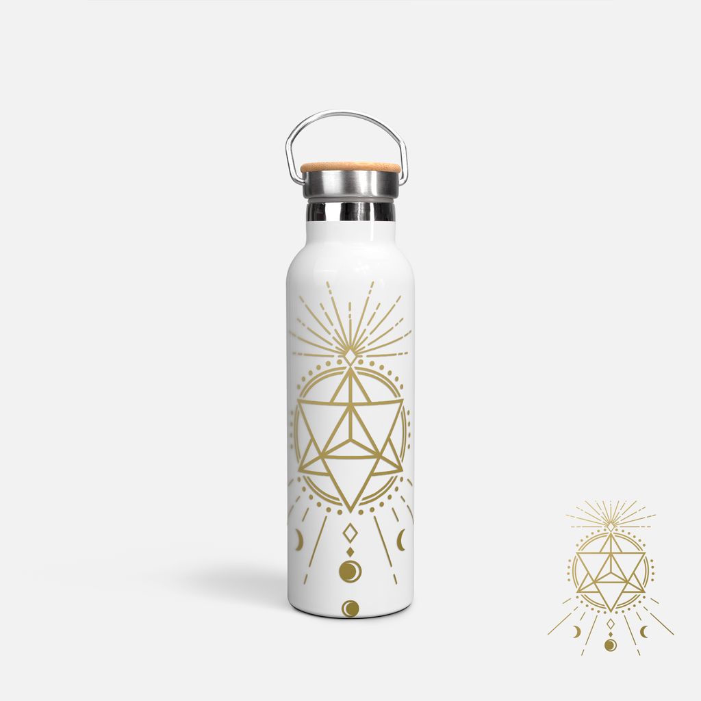 SACRED GEOMETRY METALLIC - MERKABA