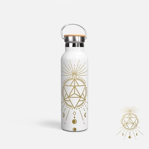 SACRED GEOMETRY METALLIC - MERKABA
