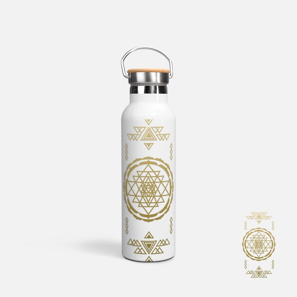 SACRED GEOMETRY METALLIC - SRI YANTRA