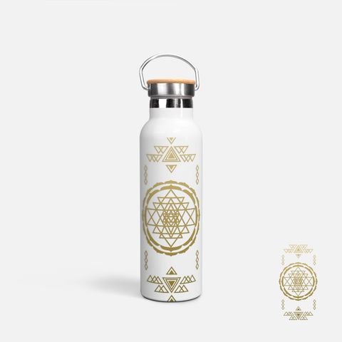 SACRED GEOMETRY METALLIC - SRI YANTRA