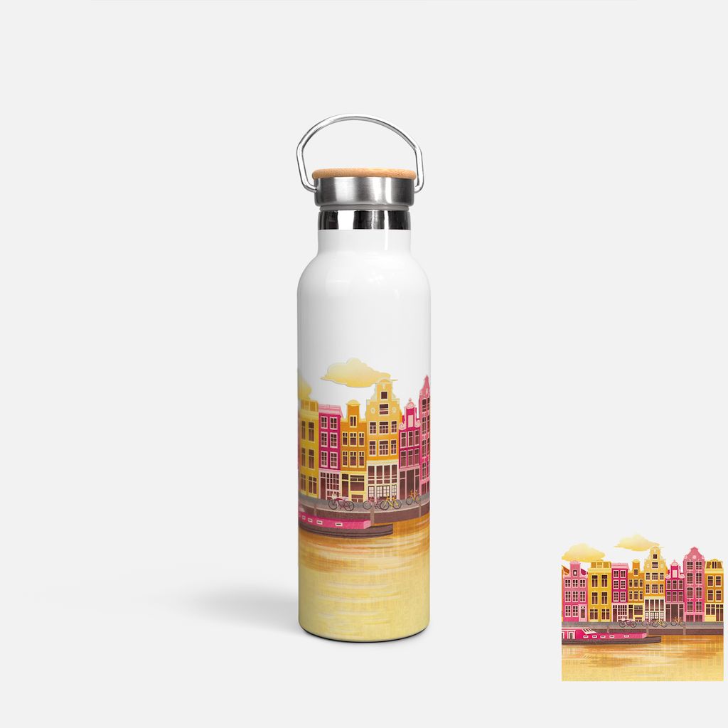 COLORFUL BOARDING PASS - AMSTERDAM