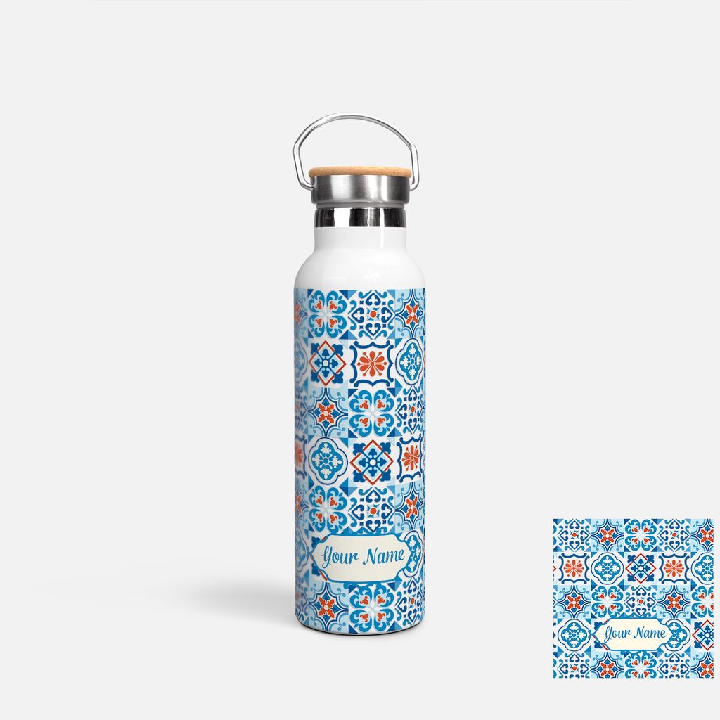 CERAMIC - DEEP BLUE & RED