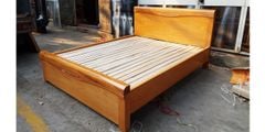 giường ngủ gỗ gõ đỏ bầu
