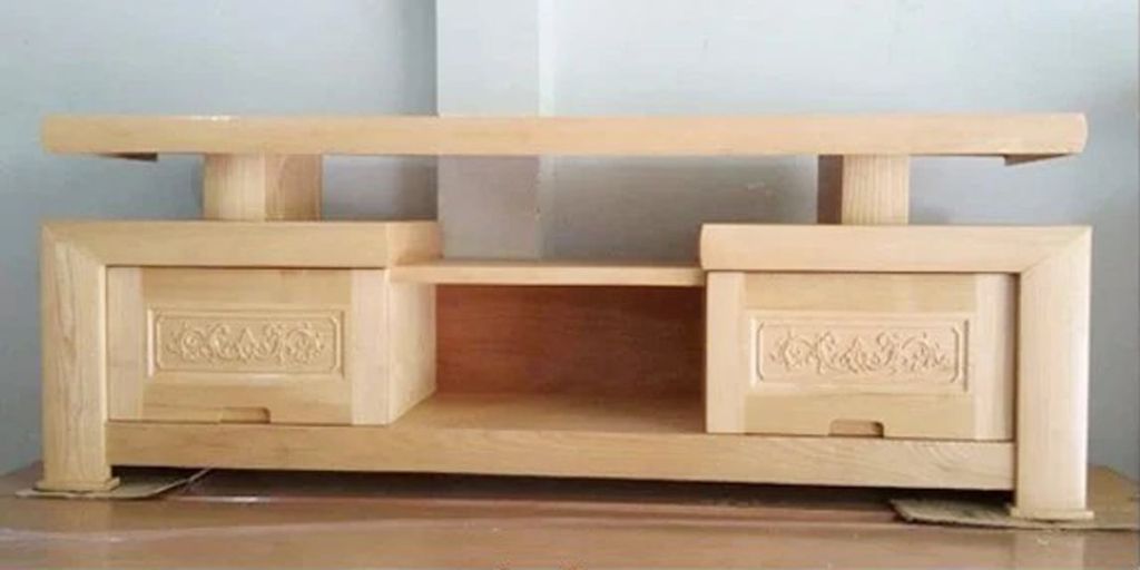 tủ kệ tivi nhật gỗ sồi