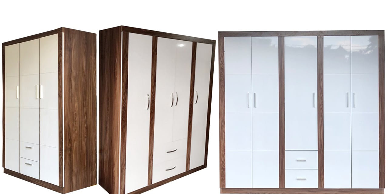 Tủ Quần Ao Gỗ Cong Nghiệp Melamine Nội Thất Mai Lam Tủ Quần Ao Gỗ Cong Nghiệp Melamine Nội Thất Mai Lam
