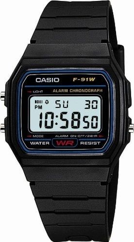 Đồng hồ điện tử Casio F-91W-1JF