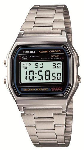 Đồng hồ điện tử Casio A158WA-1JF