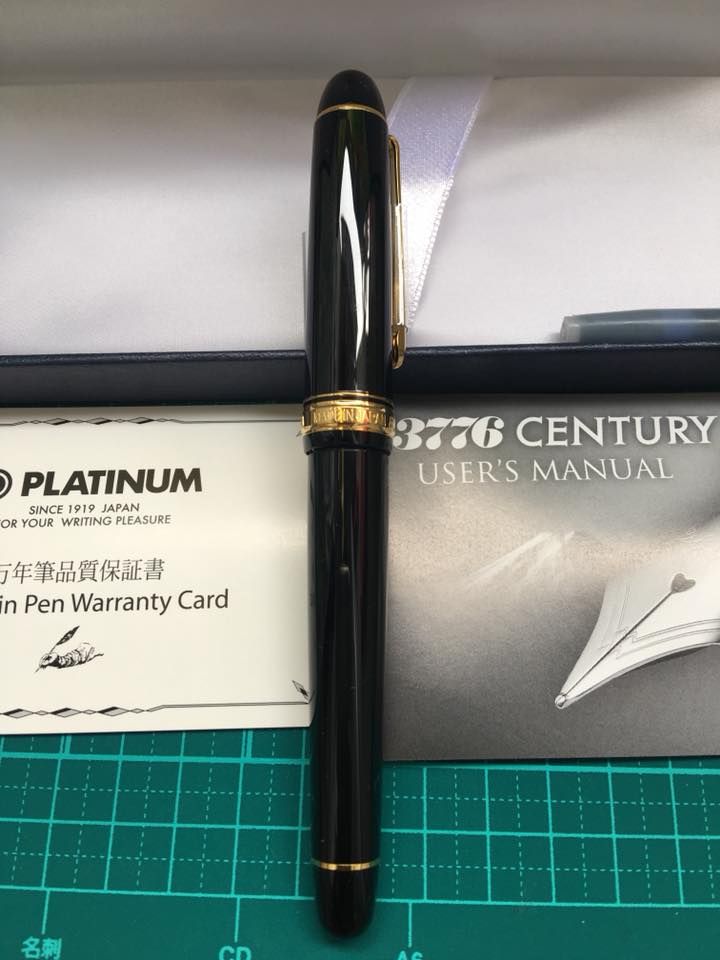 Bút máy Platinum 3776 Century màu đen