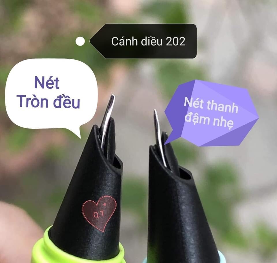  Ngòi bút kim tinh thay thế cho bút Cánh Diều 202, 106, 107, 204 