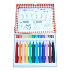 Sáp màu Sakura 12 màu (loại ngắn)