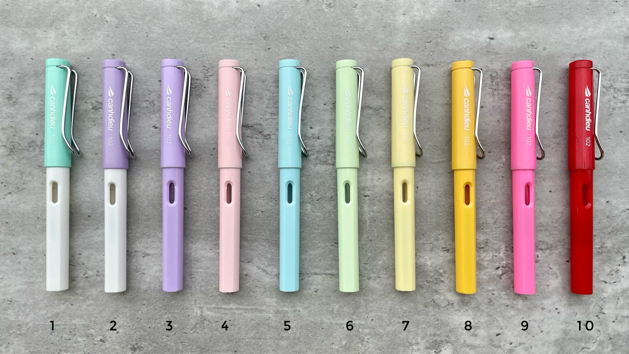  Bút Cánh Diều 102 lá tre không gỉ 