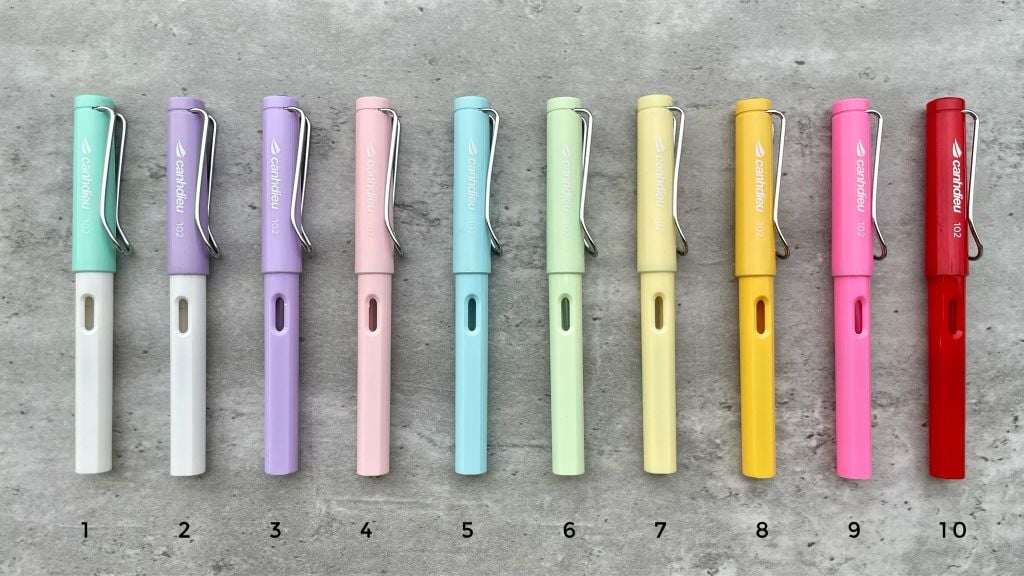 Bút Cánh Diều 102 lá tre không gỉ