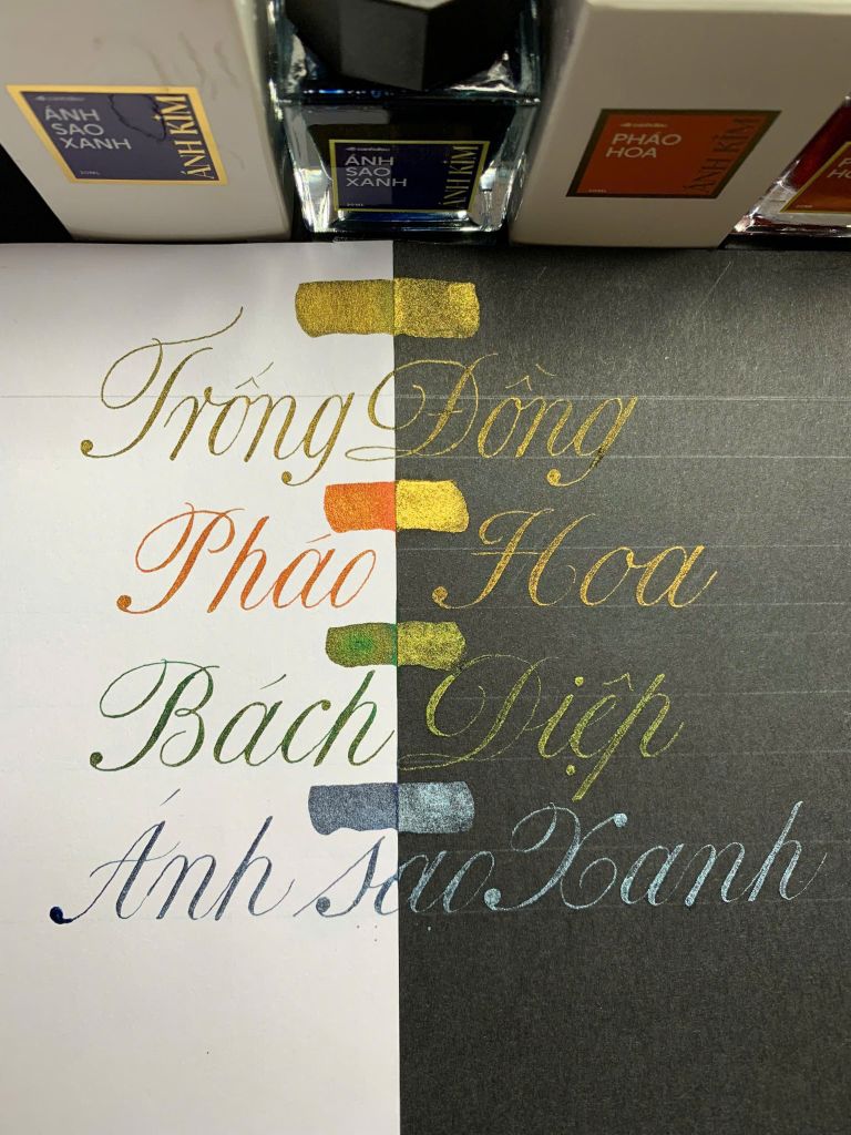 Mực Cánh Diều Ánh Kim