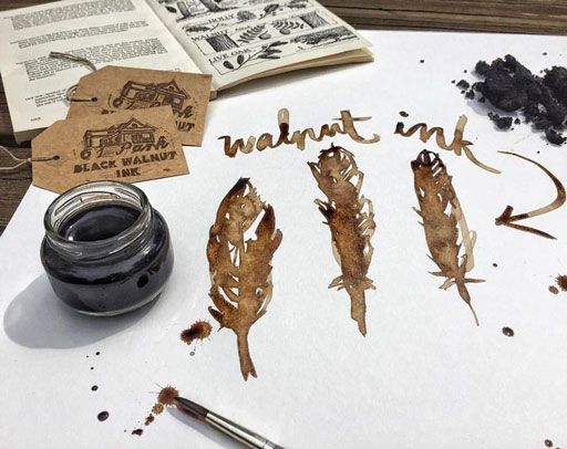 MỰC TSUKINEKO WALNUT INK CRYSTALS