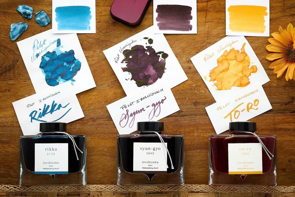 Mực Pilot Iroshizuku màu mới năm 2024