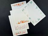  Giấy hoa Xa Trục Thảo - set Sắc Hoa - 20 tờ A4 - không lem 
