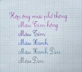  Hộp 10 ống mực phổ thông 2 đầu cắm - 1,1ml 
