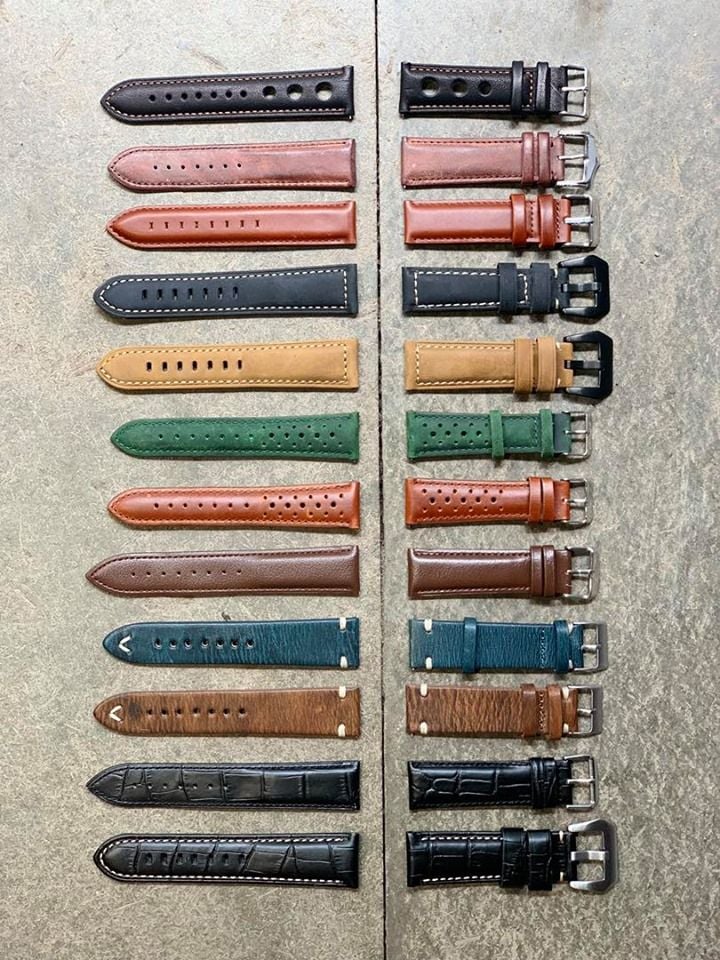 Dây đồng hồ da bò