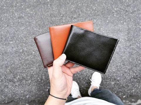 VD352 - Ví ngắn da bò