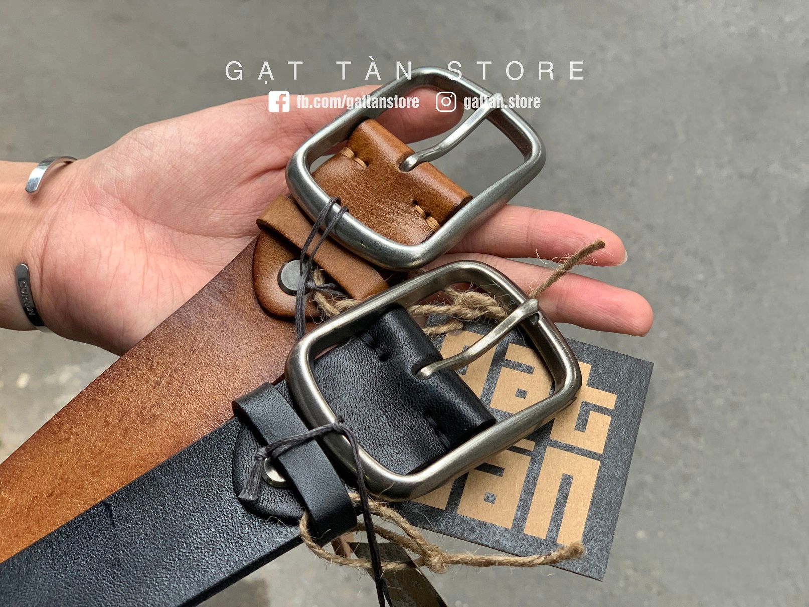TL274 - Thắt lưng da bò