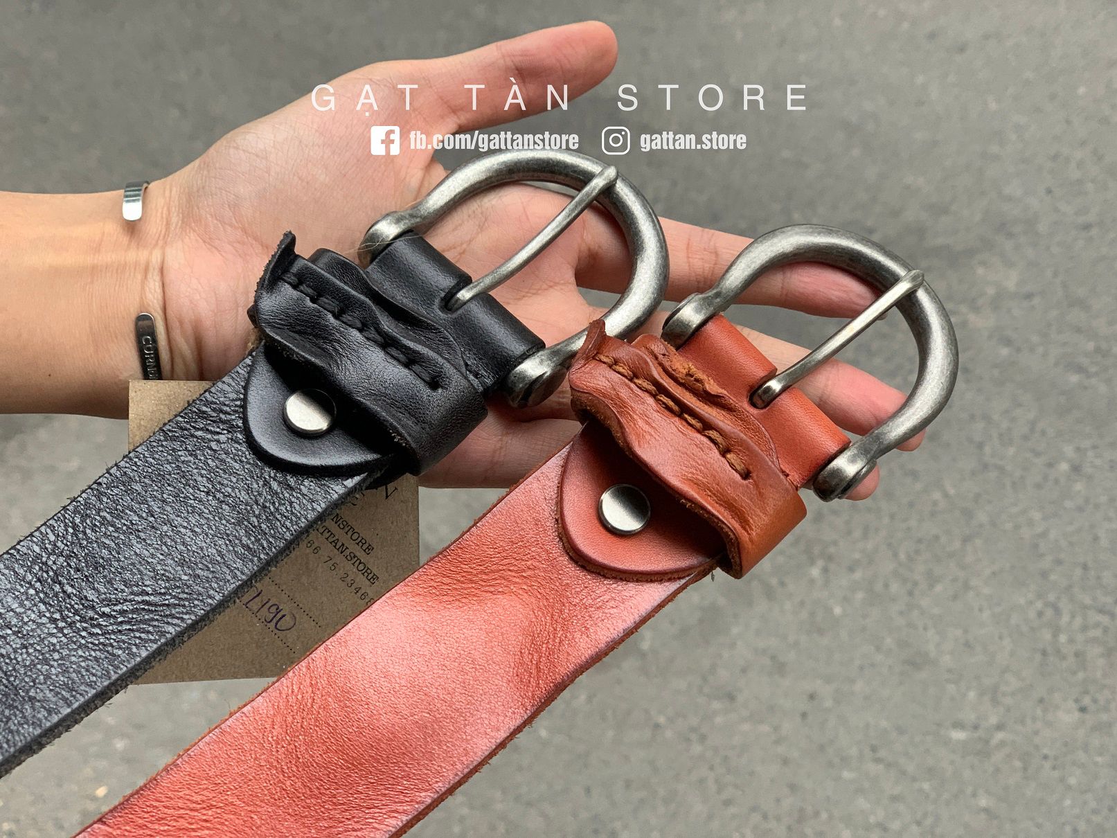 TL190 - Thắt lưng da bò