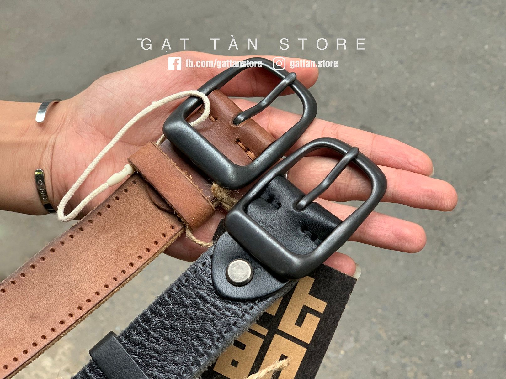 TL174 - Thắt lưng da bò
