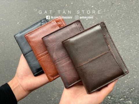 VD195 - Ví ngắn da bò