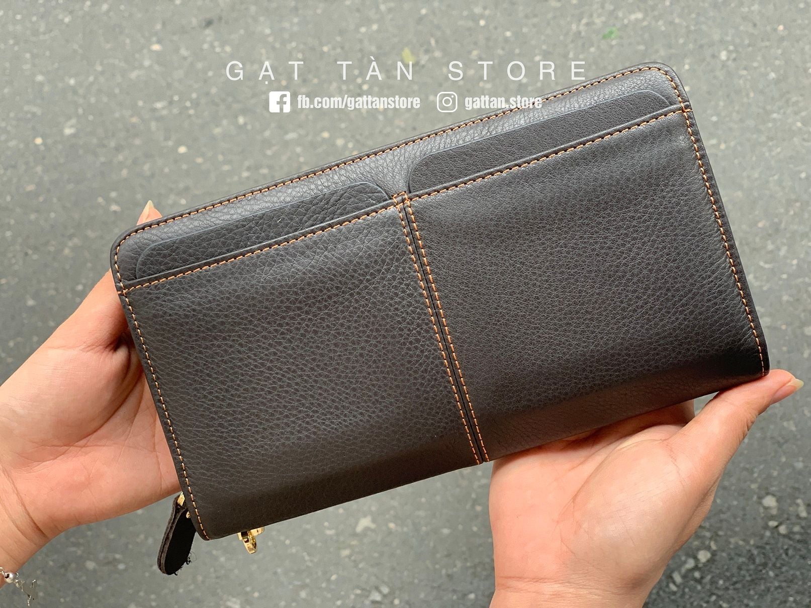 VD-L131 - Ví dài da bò