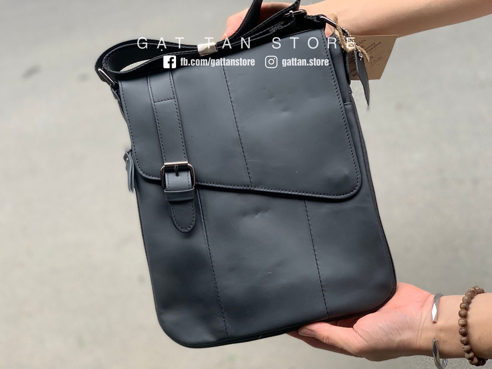 IP290 - Túi chéo da bò IPAD