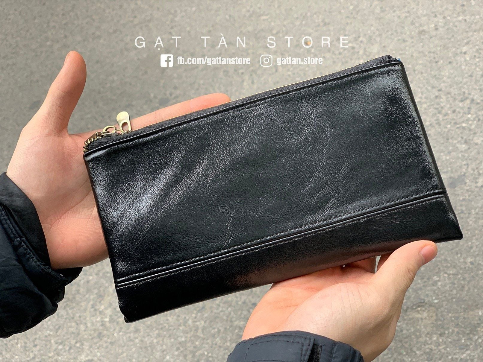 VD-L159 - Ví dài da bò