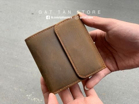 VD198 - Ví ngắn da bò