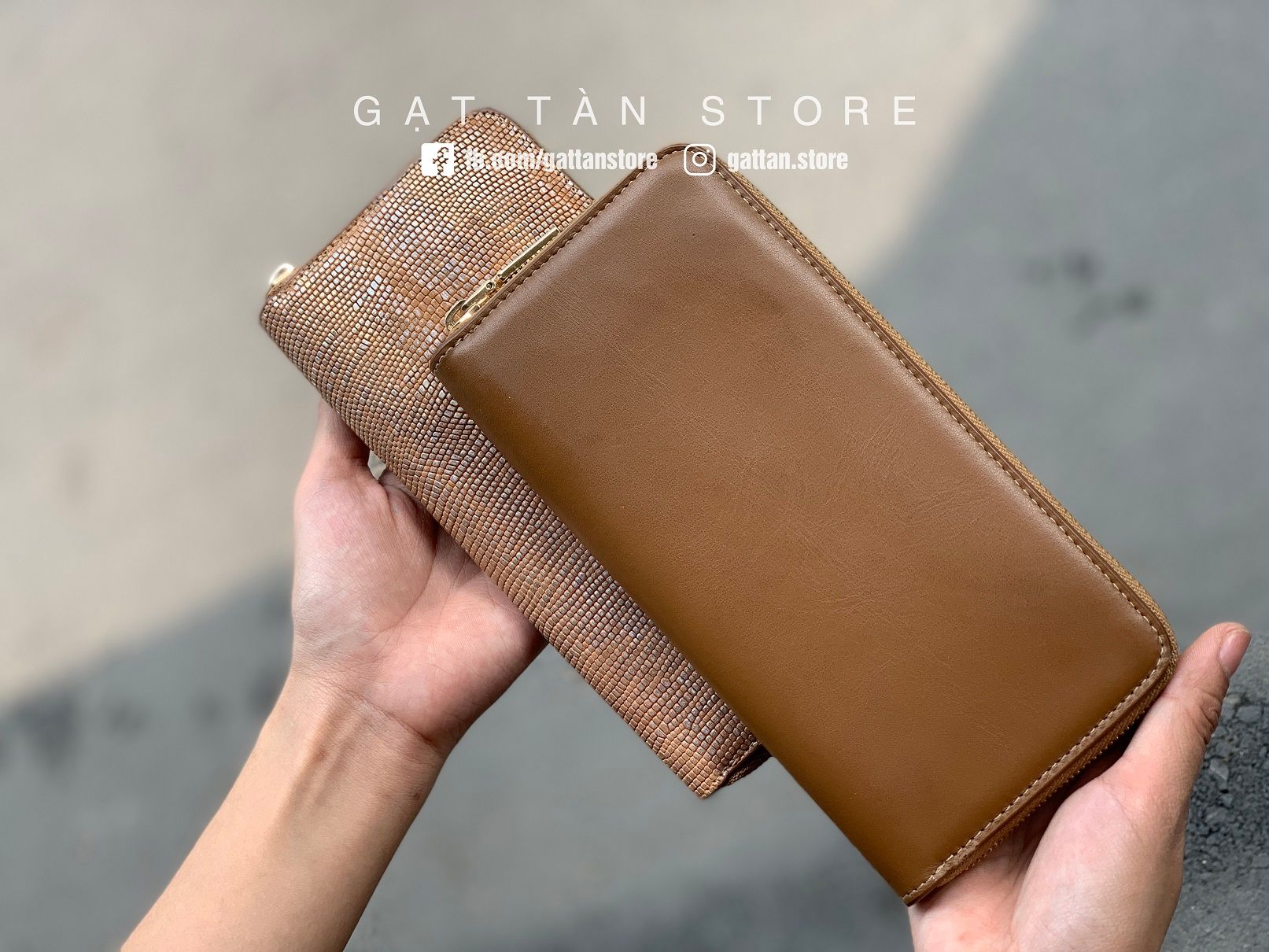 VD-L207 - Ví dài da bò