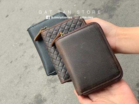 VD174 - Ví ngắn da bò