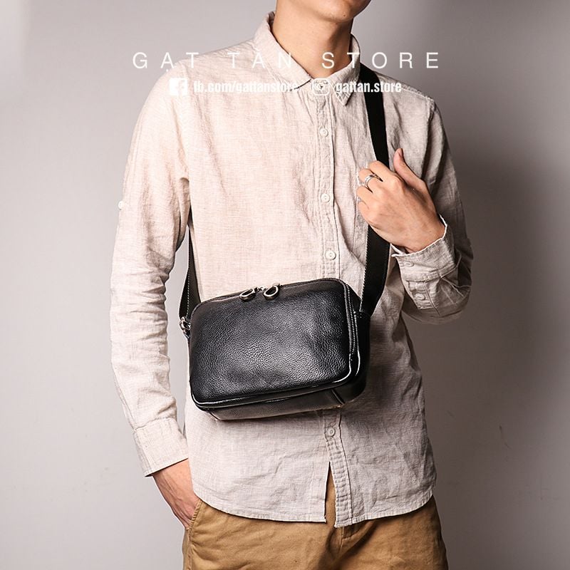 IPMN197 - Túi chéo mini da bò