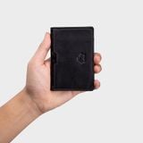  Ví nam da bò Lata ( Thời trang nam đựng namecard nhỏ gọn - Ví da thật LVN75 ) 