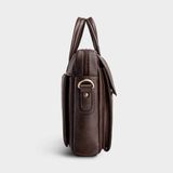  Cặp Công Sở Lata (Thời trang nam đựng laptop 13.3 inch - Cặp da CA21N) màu nâu 