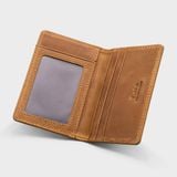  Ví nam da bò Lata ( Thời trang nam đựng namecard nhỏ gọn - Ví da thật LVN75 ) 