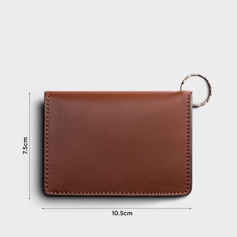 Ví Lata (Thời trang nữ tiện lợi - Ví móc khóa da Luxdeli MK6)