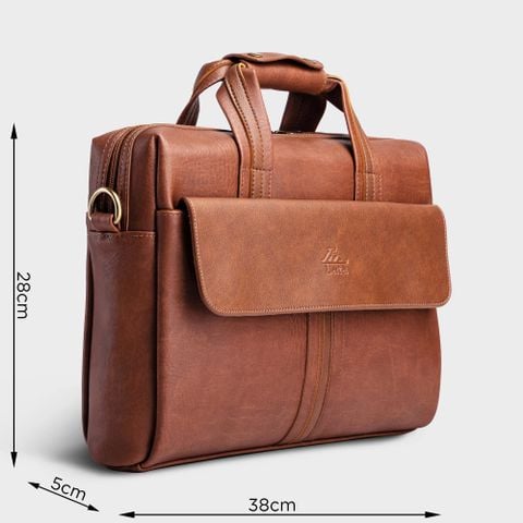  Cặp công sở Lata ( Thời trang CA19BD ) màu bò đậm 